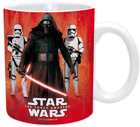 Tazza in Ceramica Star Wars. Kylo Ren & Troopers. Con Scatola