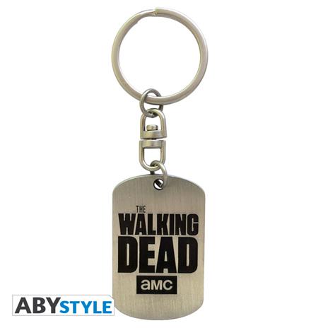 Portachiavi The Walking Dead. Dog Tag Logo