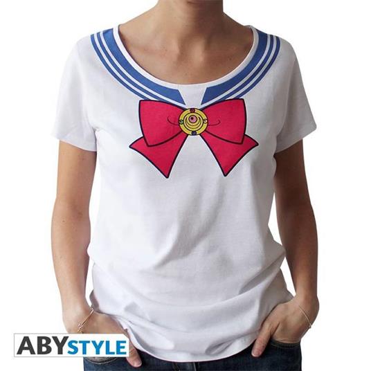 Sailor Moon. Tshirt "Cosplay" Woman Ss White. Basic - 2