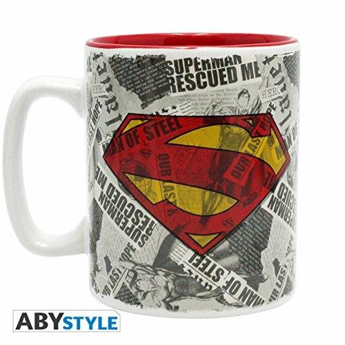 DC Comics Superman Tazza+Portachiavi+Dis - 4