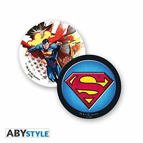 DC Comics Superman Tazza+Portachiavi+Dis - 6