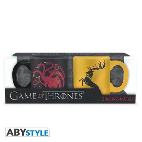 Set 2 Mini Tazze TdS-Targaryen&Baratheon
