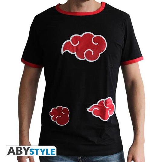 Naruto Shippuden. T-shirt Akatsuki Man Ss Black. Premium Large - 2