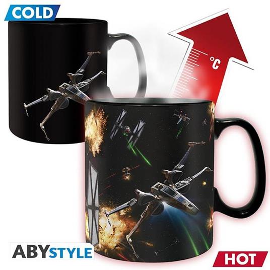 Tazza Termosensibile 460 Ml. Star Wars: Space Battle