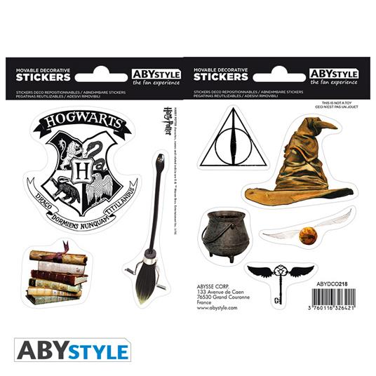 Harry Potter. Stickers. 16X11Cm/ 2 Planches. Magical Objects X5