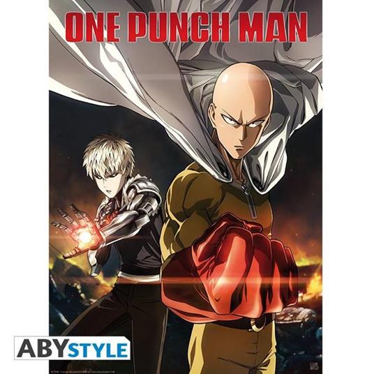 One Punch Man. Poster Saitama & Genos (52X38)