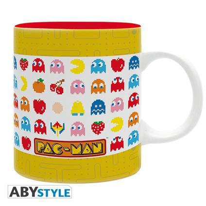 Pac-Man. Mug. 320 Ml. Pixel. Subli. With Box X2