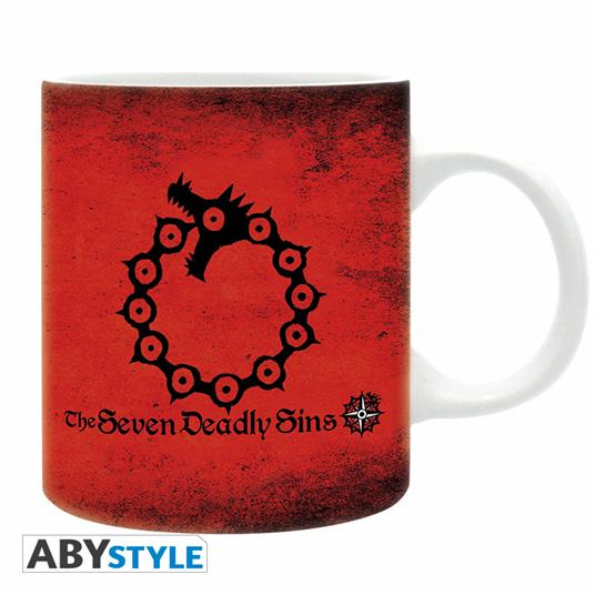 The Seven Deadly Sins. Mug. 320 Ml. Emblems. Subli. With Box X2