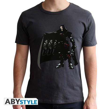 Overwatch. T-shirt Reaper Man Ss Black. New Fit Medium - 2