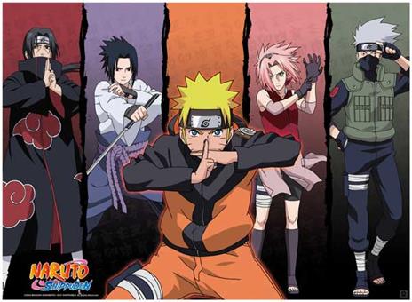 Naruto Shippuden. Poster Shippuden Group 1 (52X38) - 2