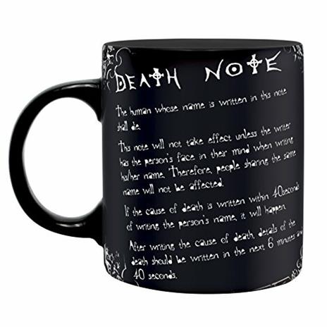 Tazza Death Note. Regole del Quaderno - 2