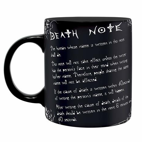 Tazza Death Note. Regole del Quaderno - 5