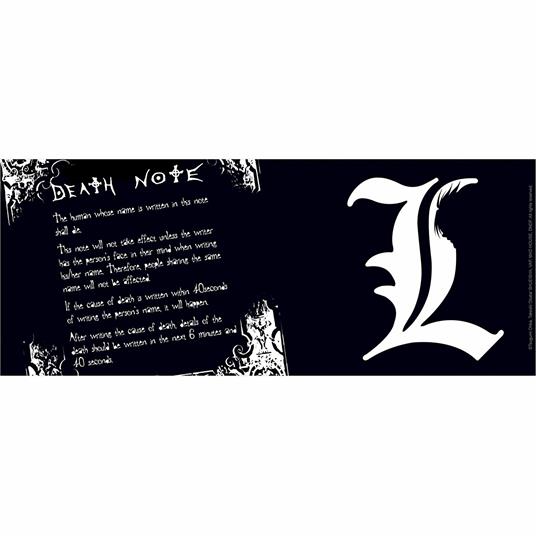 Tazza Death Note. Regole del Quaderno - 6