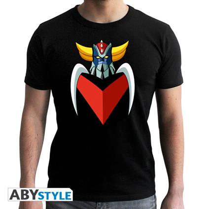 T-Shirt Unisex Tg. M Grendizer: GrendizerS Bust Black New Fit