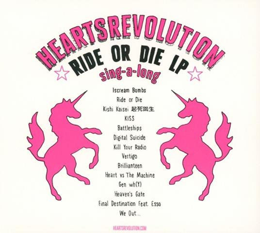 Ride or Die - CD Audio di Heartsrevolution - 2
