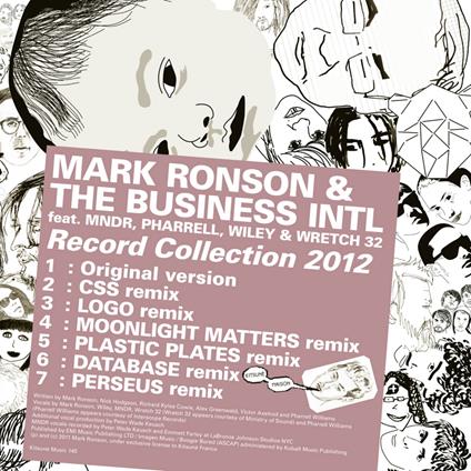 Collection 2012 (Ft.Mndr Pharrell Wiley & Wretch 32) - Vinile LP di Mark Ronson & the Business Intl