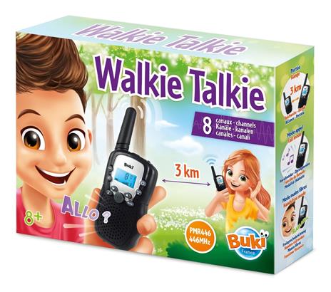 Walkie Talkie Per Bambini Portata 3km Buki Tw01
