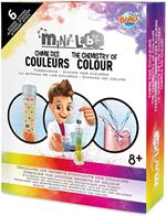 Mini Lab Chimica Dei Colori Per Bambini 8+ Regali Feste Eventi Natale