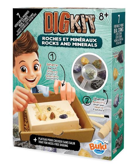 Buki Dig Kit Rocks & Minerals