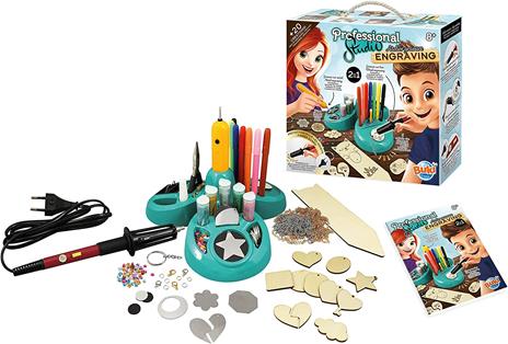 Laboratorio Professionale Di Incisione Gioco Per Bambini 8+ Buki - 5