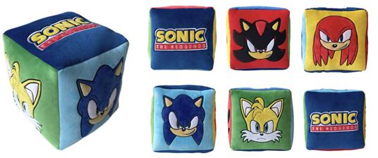 Peluche Cubo Sonic The Hedgehog 25x25cm