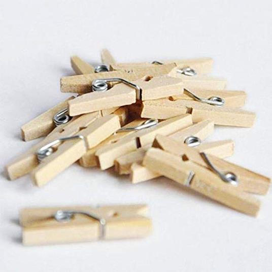 Mini mollette di legno x 20 - Artemio - Idee regalo