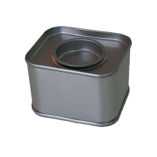 Argento & Nero& Bianco ITME 6 PCS Scatola Metallo Rettangolare con Cerniera Contenitori Mini Scatola Metallica Portatile per la Casa Organizzatore Coins Candy Piccoli Oggetti di Stoccaggio 
