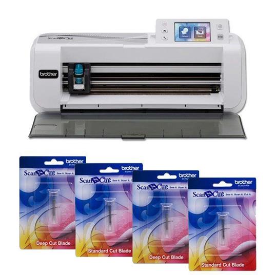 ScanNCut CM300 + 2 taglierine standard + 2 taglierine per taglio profondo