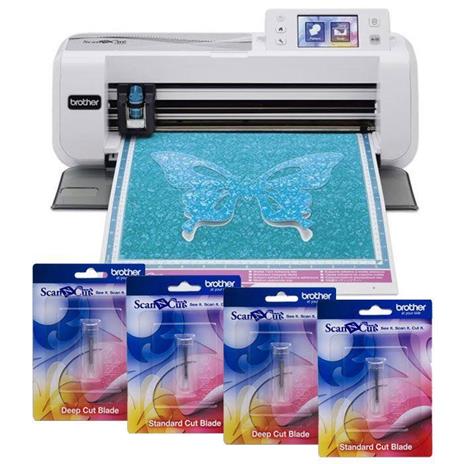 ScanNCut CM300 + 2 taglierine standard + 2 taglierine per taglio profondo - 2