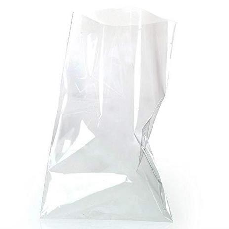 100 sacchetti di cibo trasparente 19 x 11 cm