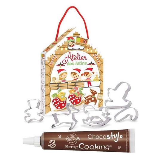 Kit pasticceria Folletti + penna alimentare al cioccolato - ScrapCooking -  Idee regalo