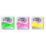 3 paste polimeriche effetto neon - giallo-fucsia-verde