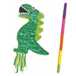 Piñata dinosauro + bastone