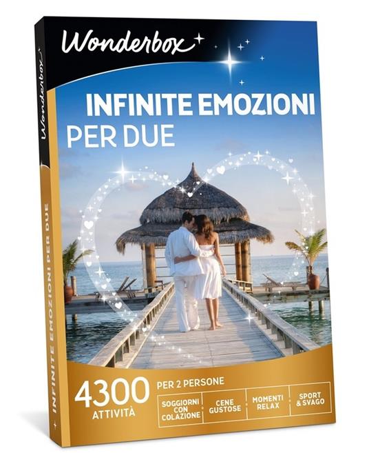 Cofanetto Infinite Emozioni Per Due. Wonderbox