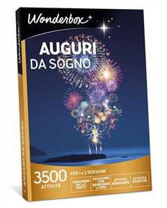 Idee regalo Cofanetto Auguri Da Sogno. Wonderbox Wonderbox Italia