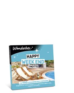 Idee regalo Happy Weekend 1 Notte Wonderbox Italia