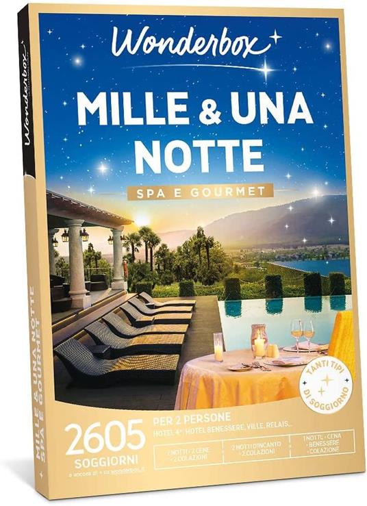 Wonderbox Cofanetti Regalo - Mille & Una Notte Spa e Gourmet
