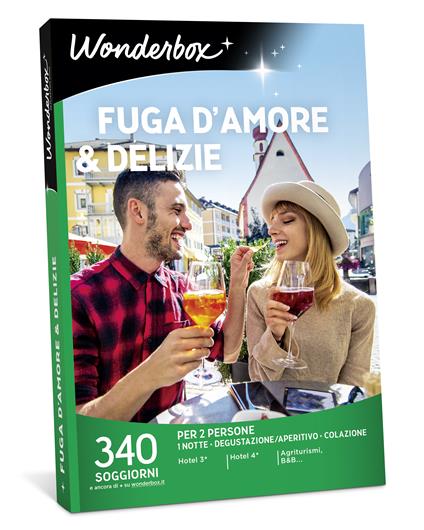 Cofanetto Fuga D'amore E Delizie. Wonderbox