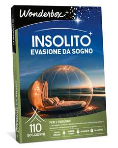 Idee regalo Cofanetto Insolito - evasione da sogno. Wonderbox Wonderbox it