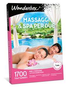 Idee regalo Cofanetto Massaggi & spa per due. Wonderbox Wonderbox it