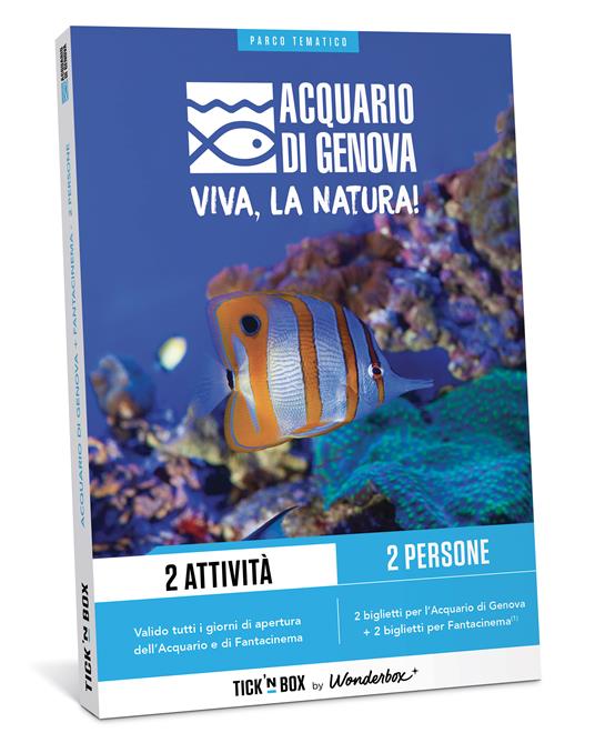 Cofanetto Acquario di Genova. Wonderbox