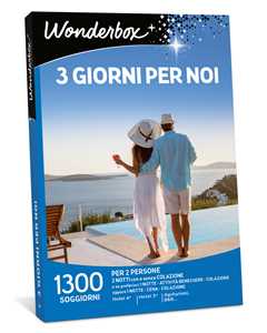 Idee regalo Cofanetto 3 giorni per noi. Wonderbox Wonderbox Italia