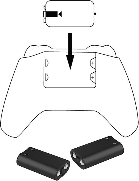 Subsonic - Kit Di Ricarica Dual Power Pack - 2 Batterie, Caricatore e Cavo per Controller Serie Xbox X/S - - 5