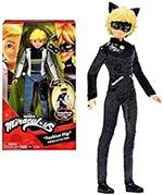 Bandai – miraculous – bambola con paillette – adrien – bambola articolata da 26 cm