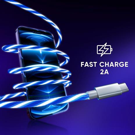 Cavo Ricarica Led Usb-c 2 Metres -  - PS4 - 5