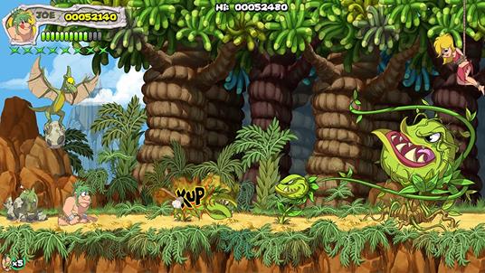 New Joe & Mac Caveman Ninja T-Rex Edition - PS5 - 4