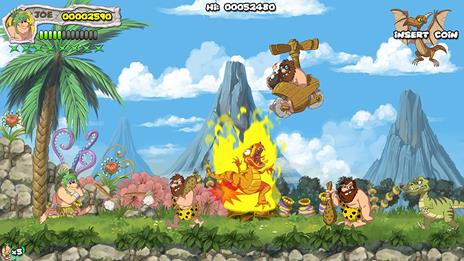 New Joe & Mac Caveman Ninja T-Rex Edition - PS4 - 3