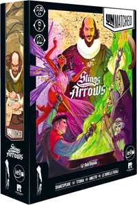 Giocattolo Unmatched - Slings and Arrows. Gioco da tavolo 