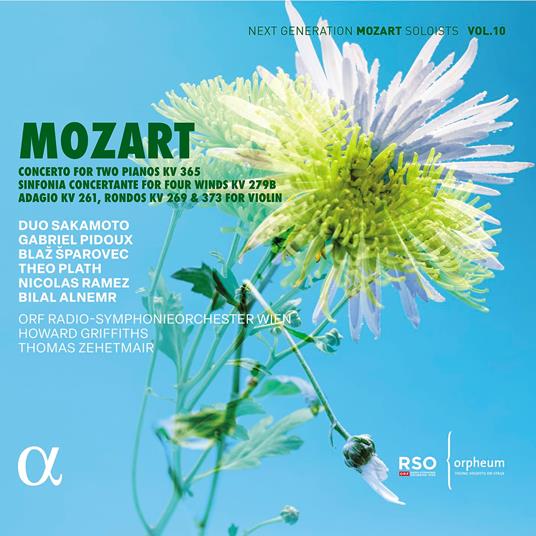 Concerto For Two Pianos KV365 - Sinfonia Concertante for Four Wind KV279b - CD Audio di Wolfgang Amadeus Mozart