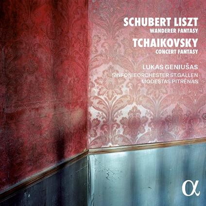 Wanderer Fantasy / Concert Fantasy - CD Audio di Franz Liszt,Franz Schubert,Pyotr Ilyich Tchaikovsky,Lukas Geniusas